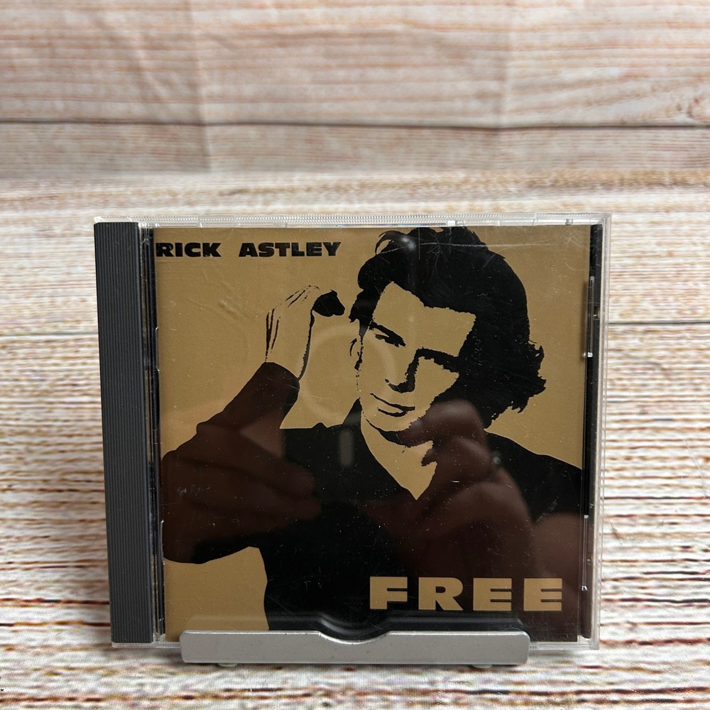 Rick Astley Free CD 1991 RCA BMG 3004-2-R Cry For Help Move Right Out Pop Soul